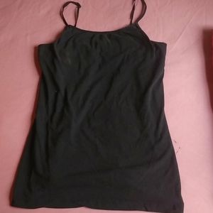 Black tank top